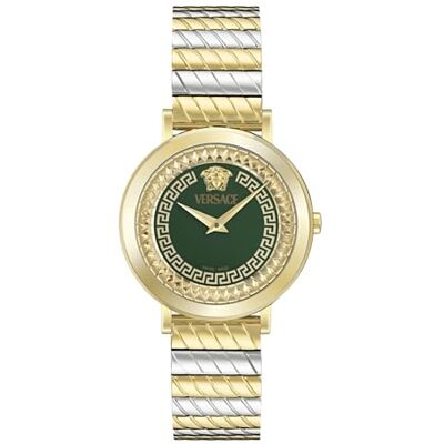 Versace Damen Analog Quarz Armbanduhr Delphinus Versace Damen Analog Quarz Armbanduhr Delphinus