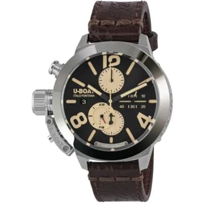 U-Boat UBOAT Classico 45 Wolfram Herrenuhr Analog Automatik mit Rindslederarmband 9567 U-Boat UBOAT Classico 45 Wolfram Herrenuhr Analog Automatik mit Rindslederarmband 9567