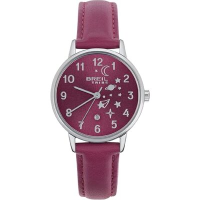 Breil Uhr Damen Paradise Ziffernblatt VIOLETT Bewegung NUR Zeit Quartz e GÜRTEL Leather Fuchsia EW0633 Breil Uhr Damen Paradise Ziffernblatt VIOLETT Bewegung NUR Zeit Quartz e GÜRTEL Leather Fuchsia EW0633