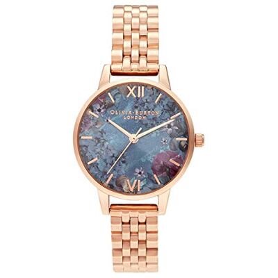 Olivia Burton Analog Quarzuhr für Damen Kollektion Under THE SEA mit Roségoldfarbenes Edelstahlarmband OB16US25 Olivia Burton Analog Quarzuhr für Damen Kollektion Under THE SEA mit Roségoldfarbenes Edelstahlarmband OB16US25