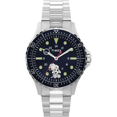 Timex Herren Analog Quarz Armbanduhr Peanuts Navi Snoopy Soccer Timex Herren Analog Quarz Armbanduhr Peanuts Navi Snoopy Soccer