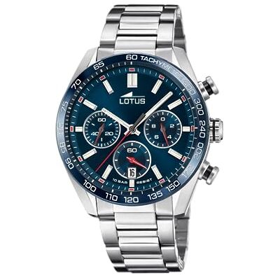 Lotus Herrenuhr Analog Edelstahl 316L Silber Quarz Chronograph, Datum Mineralglas, Wasserdicht 10 ATM 18916/4 Special Prices Lotus Herrenuhr Analog Edelstahl 316L Silber Quarz Chronograph, Datum Mineralglas, Wasserdicht 10 ATM 18916/4 Special Prices