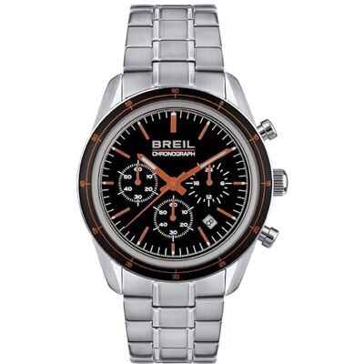 Breil , Herrenchronograph Relese Collection, Herrenuhr mit Sportlich-Elegantem Design, mit TMI VD53 Uhrwerk und Wasserdichtigkeit bis 10 ATM Breil , Herrenchronograph Relese Collection, Herrenuhr mit Sportlich-Elegantem Design, mit TMI VD53 Uhrwerk und Wasserdichtigkeit bis 10 ATM
