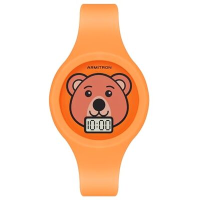 Armitron Sport Kids Digital Animal Dial Strap Watch, 47/1000 Orange Armitron Sport Kids Digital Animal Dial Strap Watch, 47/1000 Orange