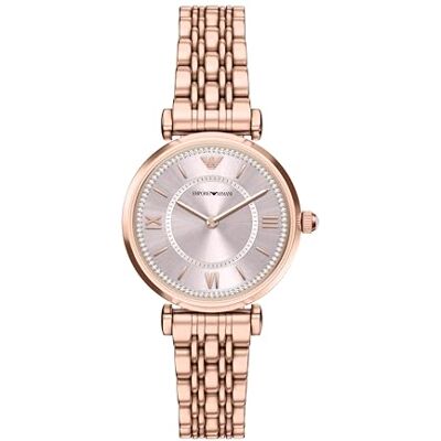 Giorgio Armani Damen 32MM Roségoldfarbene Edelstahl Uhr, AR11767 Giorgio Armani Damen 32MM Roségoldfarbene Edelstahl Uhr, AR11767
