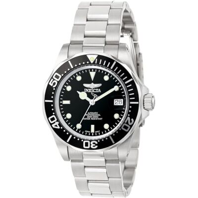 Invicta Pro Diver Edelstahl Herren Automatikuhr 40mm Invicta Pro Diver Edelstahl Herren Automatikuhr 40mm