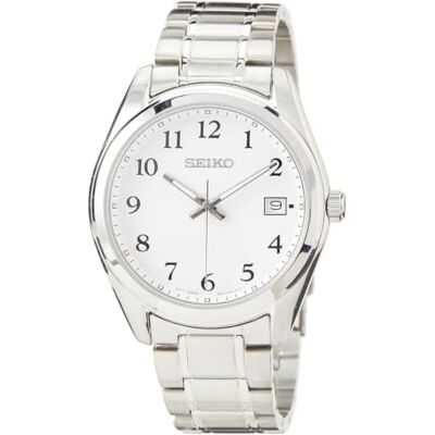 Seiko Herren-Uhr Quarz Edelstahl mit Edelstahlband SUR459P1 Seiko Herren-Uhr Quarz Edelstahl mit Edelstahlband SUR459P1