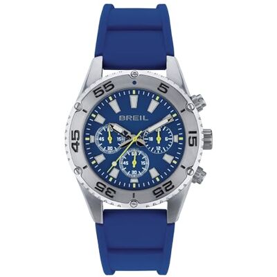Breil Uhr Herren Sprinter Ziffernblatt BLAU Bewegung Chrono Quartz e GÜRTEL Polyurethane BLAU TW1999 Breil Uhr Herren Sprinter Ziffernblatt BLAU Bewegung Chrono Quartz e GÜRTEL Polyurethane BLAU TW1999