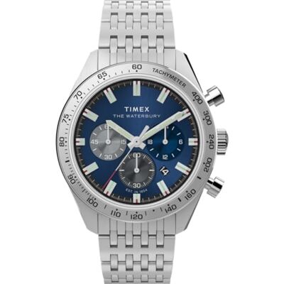 Timex Herren Chronograph Quarz Armbanduhr Waterbury Traditional Timex Herren Chronograph Quarz Armbanduhr Waterbury Traditional