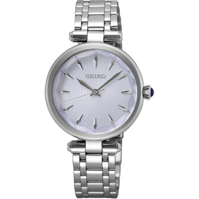 Seiko Damen-Uhr Quarz mit Edelstahlband SRZ553P1 Seiko Damen-Uhr Quarz mit Edelstahlband SRZ553P1