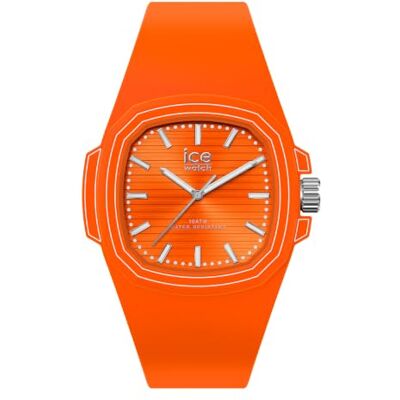 ICE-WATCH Ice VIC Mandarine orange Lines Orange Herrenuhr mit Silikonarmband 025709 (44mm) ICE-WATCH Ice VIC Mandarine orange Lines Orange Herrenuhr mit Silikonarmband 025709 (44mm)