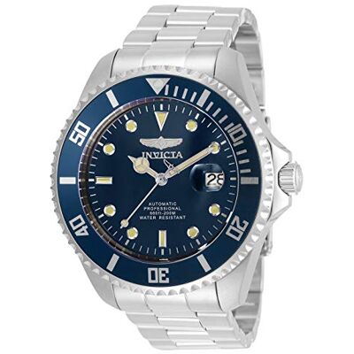 Invicta Pro Diver Edelstahl Herren Automatikuhr 47mm Invicta Pro Diver Edelstahl Herren Automatikuhr 47mm