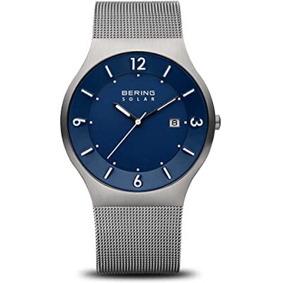 Bering Herren Uhr Solar Movement Solar Collection mit Edelstahl und Saphirglas 14440-007 Bering Herren Uhr Solar Movement Solar Collection mit Edelstahl und Saphirglas 14440-007