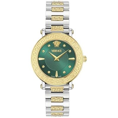 Versace Damen Analog Quarz Armbanduhr Greca Sphere Versace Damen Analog Quarz Armbanduhr Greca Sphere