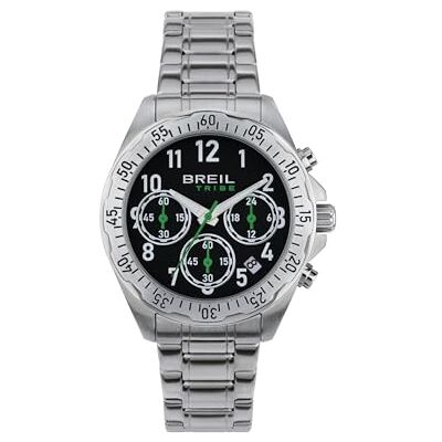 Breil Herren Armbanduhr Grow UP mit silberfarbenem Stahlarmband, 5 Bar, Gehäusedurchmesser: 37 mm, EW0712 Breil Herren Armbanduhr Grow UP mit silberfarbenem Stahlarmband, 5 Bar, Gehäusedurchmesser: 37 mm, EW0712