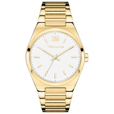 Tamaris Damen Analog Quarz Uhr mit Edelstahl Armband Tamaris Damen Analog Quarz Uhr mit Edelstahl Armband