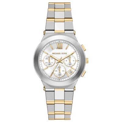 Michael Kors Billie Damen 37MM zweifarbige Edelstahl-Uhr, MK7605 Michael Kors Billie Damen 37MM zweifarbige Edelstahl-Uhr, MK7605