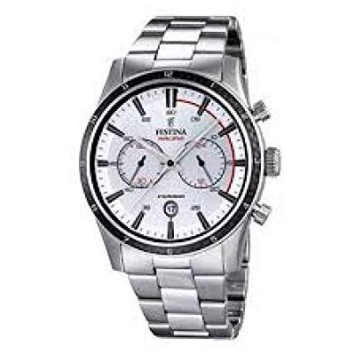 Festina Herren-Armbanduhr XL Chronograph Quarz Edelstahl F16818/1 Festina Herren-Armbanduhr XL Chronograph Quarz Edelstahl F16818/1