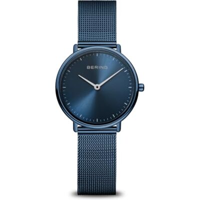 Bering Damen Uhr Quarz Movement Ultra Slim Collection mit Edelstahl und Saphirglas 15729-397 Wasserdicht: 3 ATM Bering Damen Uhr Quarz Movement Ultra Slim Collection mit Edelstahl und Saphirglas 15729-397 Wasserdicht: 3 ATM