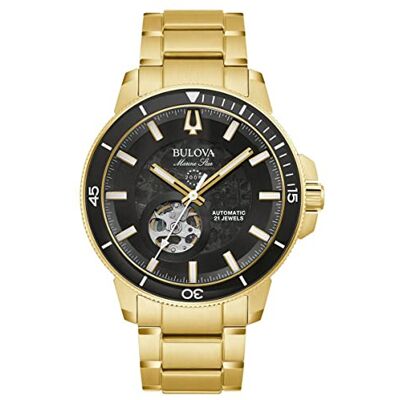 Bulova Herren Analog Automatik Armbanduhr Marine Star Bulova Herren Analog Automatik Armbanduhr Marine Star