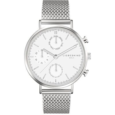 LIEBESKIND Berlin Damen Multi Zifferblatt Quarz Uhr mit Edelstahl Armband LT-0191-MM LIEBESKIND Berlin Damen Multi Zifferblatt Quarz Uhr mit Edelstahl Armband LT-0191-MM