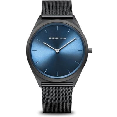 Bering Unisex Uhr Quarz Movement Ultra Slim Collection mit Edelstahl und Saphirglas 17039-227 3 ATM Bering Unisex Uhr Quarz Movement Ultra Slim Collection mit Edelstahl und Saphirglas 17039-227 3 ATM