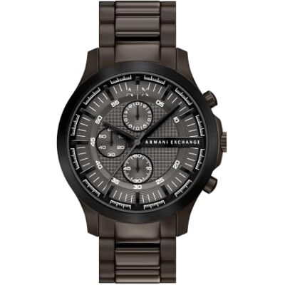 Armani Exchange Herren 46 MM braun Edelstahl Uhr, AX2467 Armani Exchange Herren 46 MM braun Edelstahl Uhr, AX2467