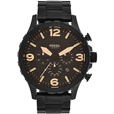 Fossil Herren-Armbanduhr XL Trend Analog Edelstahl JR1356 Fossil Herren-Armbanduhr XL Trend Analog Edelstahl JR1356