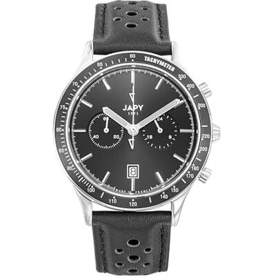 JAPY Herren-Armbanduhr Analog Quarz mit Lederarmband 2900802 JAPY Herren-Armbanduhr Analog Quarz mit Lederarmband 2900802