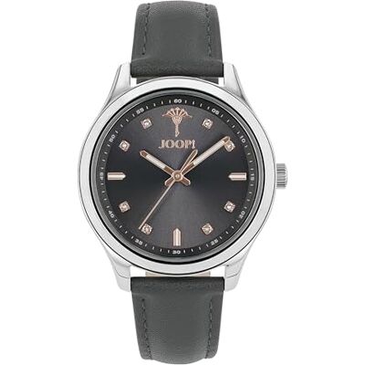 JOOP! Damen Analog Citizen Miyota Uhr mit Leder Armband 2040164 JOOP! Damen Analog Citizen Miyota Uhr mit Leder Armband 2040164