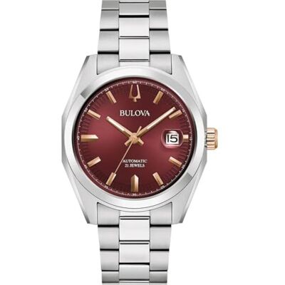 Bulova Herren Analog Automatik Armbanduhr Surveyor Bulova Herren Analog Automatik Armbanduhr Surveyor