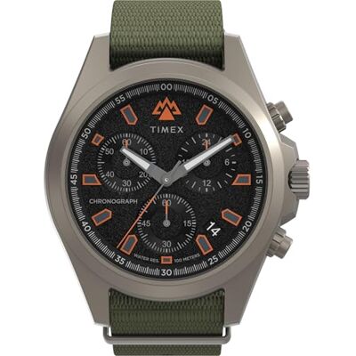 Timex Men's Expedition Field Chrono 43mm Eco-Friendly Fabric Strap Watch Timex Men's Expedition Field Chrono 43mm Eco-Friendly Fabric Strap Watch