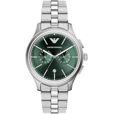 Giorgio Armani Herren 42MM Silberfarbene Edelstahl Uhr, AR11746 Giorgio Armani Herren 42MM Silberfarbene Edelstahl Uhr, AR11746