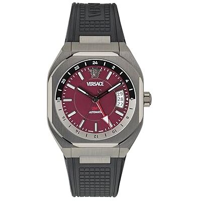 Versace Herren Analog Automatik Armbanduhr V-Contempo GMT Versace Herren Analog Automatik Armbanduhr V-Contempo GMT
