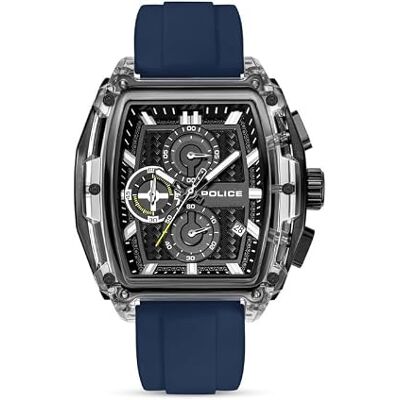 Police Clout Tank Herrenuhr Chronograph Kunststoff 54 mm Police Clout Tank Herrenuhr Chronograph Kunststoff 54 mm