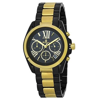 Burgmeister Damen-Armbanduhr Analog Quarz Edelstahl beschichtet BM337-627 Burgmeister Damen-Armbanduhr Analog Quarz Edelstahl beschichtet BM337-627