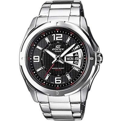 Casio HerrenArmbanduhr Analog Quarz Edelstahl EF-129D-1AVEF Casio HerrenArmbanduhr Analog Quarz Edelstahl EF-129D-1AVEF