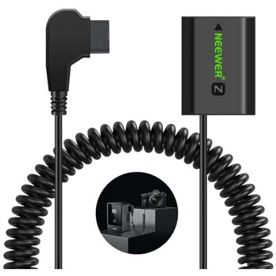 NEEWER D Tap auf NP-FZ100 Dummy Akku mit Kabel für V Mount Akku, stabile kontinuierliche Stromversorgung für Sony ZV-E1 A1 A7 III A7 IV A7C II R III IV V A7S III A9 II A6600 A6700 FX3 FX30, VP-FZ100 NEEWER D Tap auf NP-FZ100 Dummy Akku mit Kabel für V Mount Akku, stabile kontinuierliche Stromversorgung für Sony ZV-E1 A1 A7 III A7 IV A7C II R III IV V A7S III A9 II A6600 A6700 FX3 FX30, VP-FZ100