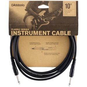 D'Addario Planet Waves Gitarrenkabel Classic Series Instrumentenkabel 1/4-Zoll-Stecker auf 1/4-Zoll-Stecker 3.048 Zähler 1-Packung D'Addario Planet Waves Gitarrenkabel Classic Series Instrumentenkabel 1/4-Zoll-Stecker auf 1/4-Zoll-Stecker 3.048 Zähler 1-Packung