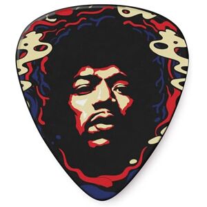 Dunlop Plektrum Jimi Hendrix, Stark, 6 Stück, star Dunlop Plektrum Jimi Hendrix, Stark, 6 Stück, star