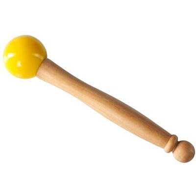 Fame F-SBM-Y Klangschalenschlägel Gelb, Hochwertiger Mallet, Kunststoffkopf, Ergonomische Gewichtung, Stabiler Holzgriff, Raumfüllender Sound, Geeignet für Drums Fame F-SBM-Y Klangschalenschlägel Gelb, Hochwertiger Mallet, Kunststoffkopf, Ergonomische Gewichtung, Stabiler Holzgriff, Raumfüllender Sound, Geeignet für Drums