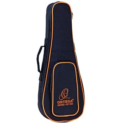 Ortega Guitars Economy Series Bag Sopran Ukulele Tasche Höhe 55 cm Mit Schultergurten Nylon, Schwarz (OUBSTD-SO) Ortega Guitars Economy Series Bag Sopran Ukulele Tasche Höhe 55 cm Mit Schultergurten Nylon, Schwarz (OUBSTD-SO)