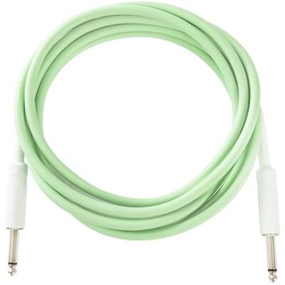 Fame Hochwertiges 3 m Instrumentenkabel, gerade Klinkenstecker, sauerstofffreier Kupferleiter, Kreuzgeflechtschirm, flexible PVC-Ummantelung, ideal für Gitarre Bass Synthesizer, grün Fame Hochwertiges 3 m Instrumentenkabel, gerade Klinkenstecker, sauerstofffreier Kupferleiter, Kreuzgeflechtschirm, flexible PVC-Ummantelung, ideal für Gitarre Bass Synthesizer, grün