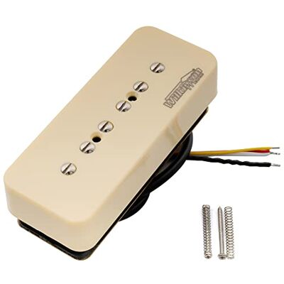 Musiclily Wilkinson M-Serie Keramik P90 Soapbar Tonabnehmer Steg Pickup Crème für SG/LP E-Gitarre Musiclily Wilkinson M-Serie Keramik P90 Soapbar Tonabnehmer Steg Pickup Crème für SG/LP E-Gitarre