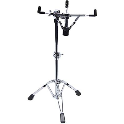 Fame SDS9000-B Snare-Ständer, Extra Hoch, Doppelstrebig, Kugelgelenk, 52-78cm Höhenverstellbar, Robust, Verchromt, Geeignet für 13-14 Zoll Snare Drums, Handpans, Steel Tongue Drums Fame SDS9000-B Snare-Ständer, Extra Hoch, Doppelstrebig, Kugelgelenk, 52-78cm Höhenverstellbar, Robust, Verchromt, Geeignet für 13-14 Zoll Snare Drums, Handpans, Steel Tongue Drums