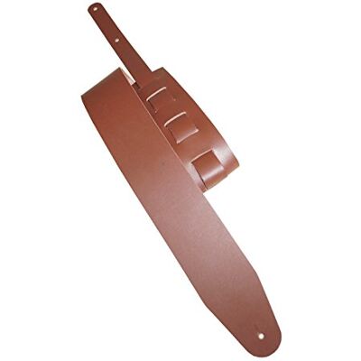 Lederriemen.com Leder Gitarrengurt 'Basic', in 10 Farben, 2 Längen und 3 Breiten, Echtleder, Farbe:rotbraun, Größe:7cm breit / 90-130cm lang Lederriemen.com Leder Gitarrengurt 'Basic', in 10 Farben, 2 Längen und 3 Breiten, Echtleder, Farbe:rotbraun, Größe:7cm breit / 90-130cm lang