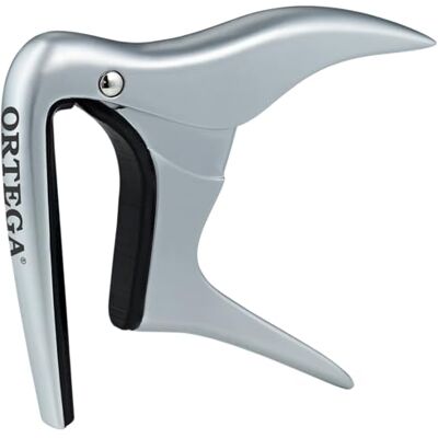 Ortega Guitars Kapodaster Musikinstrument Zubehör Flach Für Gitarre Aluminium-Legierung, Verchromt (OCAPO-CR) Ortega Guitars Kapodaster Musikinstrument Zubehör Flach Für Gitarre Aluminium-Legierung, Verchromt (OCAPO-CR)
