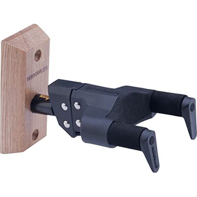 Hercules Ukulelenwandhalter, AGS, kurz, Holzsockel, natur Hercules Ukulelenwandhalter, AGS, kurz, Holzsockel, natur
