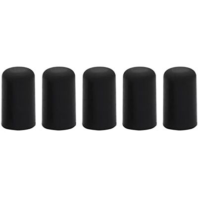 Generic 5-teiliger Cello-Stachelschutz, Schwarzer Gummispitzenschutz für Musikinstrumente, mit Glatter Oberfläche und Leichtem Design Generic 5-teiliger Cello-Stachelschutz, Schwarzer Gummispitzenschutz für Musikinstrumente, mit Glatter Oberfläche und Leichtem Design