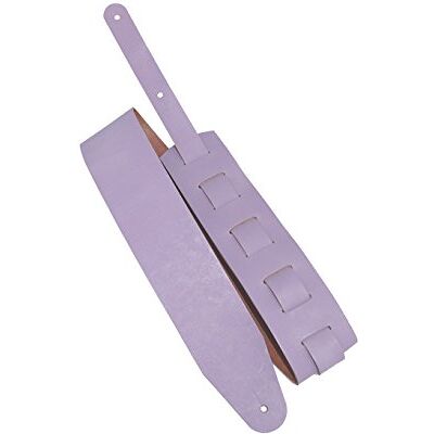 Lederriemen.com Leder Gitarrengurt 'Pull Up', in 18 Farben, 2 Längen und 3 Breiten, Echtleder, Farbe:lavendel, Größe:6cm breit / 90-130cm lang Lederriemen.com Leder Gitarrengurt 'Pull Up', in 18 Farben, 2 Längen und 3 Breiten, Echtleder, Farbe:lavendel, Größe:6cm breit / 90-130cm lang